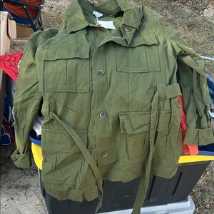 Olive Green Utility Jacket Xl